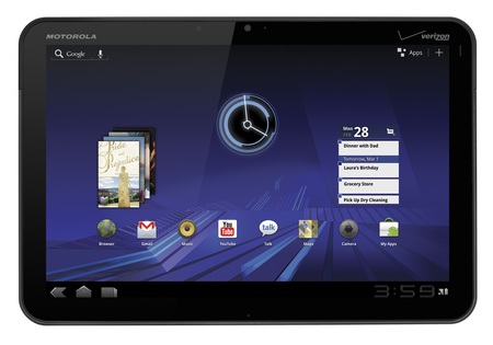 Honeycomb Motorola Xoom Tablet